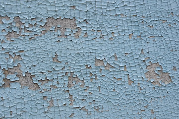 
blue cracked paint texture