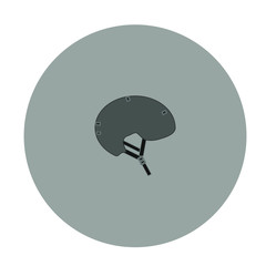 helmet for bmx bike riding on white background