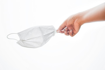 The mask protect against viruses and dust.