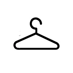 hanger icon vector