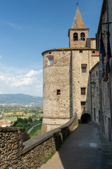 Anghiari, old city in Tuscany, Italy