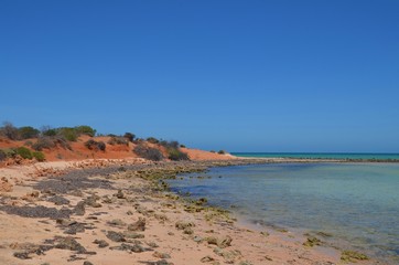 Red cliffs at Francois Peron N.P. Western Australia