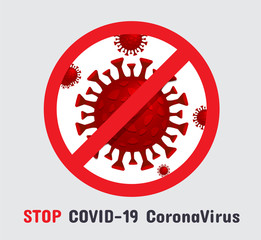Coronavirus Vector Icon, Corona Virus Sign Icon, Coronavirus 2019-nCov