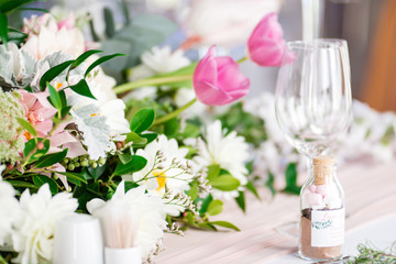 wedding table decoration