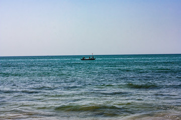 Fototapeta premium Tushan Beach, Hawks Bay, Karachi, Pakistan 