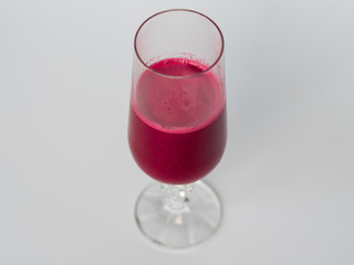 Pomegranate and Beetroot Juice. Fruit and vegetable juices. Healthy lifestyle. Immunity support.