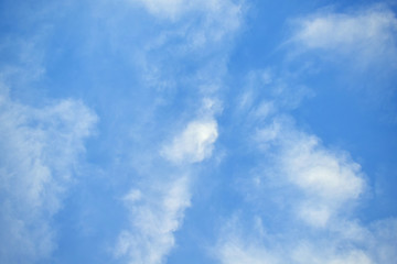 blue sky with clouds