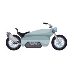 Motorcycle vector icon.Cartoon vector icon isolated on white background motorcycle.