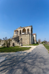 The castle of Tata on a sunny spring day