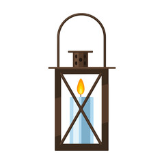 Lantern vector icon.Cartoon vector icon isolated on white background lantern.