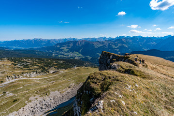 Hike on the Hohe Ifen in the Kleinwalsertal