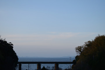 JR予讃線　伊予灘