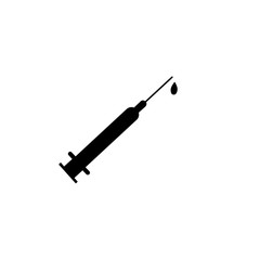 syringe icon vector
