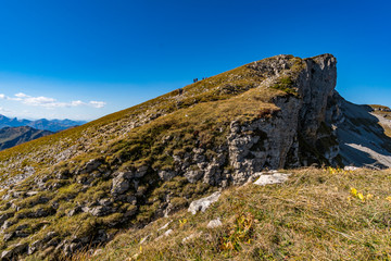 Hike on the Hohe Ifen in the Kleinwalsertal