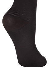 Closed toe calves. Compression Hosiery. Medical stockings, tights, socks, calves and sleeves for varicose veins and venouse therapy. Clinical knits. Sock for sports isolated on white background