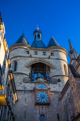 La Grosse Cloche, a famous bell tower in Bordeaux France
