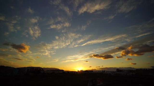 Time Lapse Atardecer