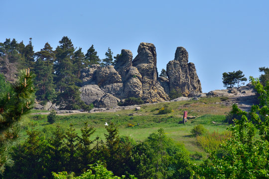 Teufelsmauer (Harz) bei Timmenrode