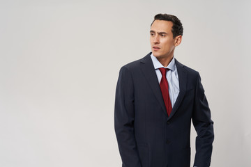 portrait of a handsome businessman