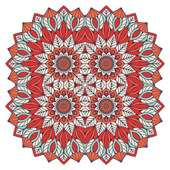 Vector colorful Mandala