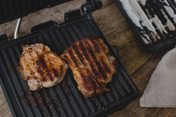 Grilled steak
