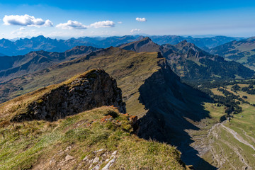 Hike on the Hohe Ifen in the Kleinwalsertal