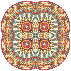 Vector colorful Mandala