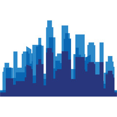 Fototapeta premium Modern City skyline . city silhouette. vector illustration in flat design