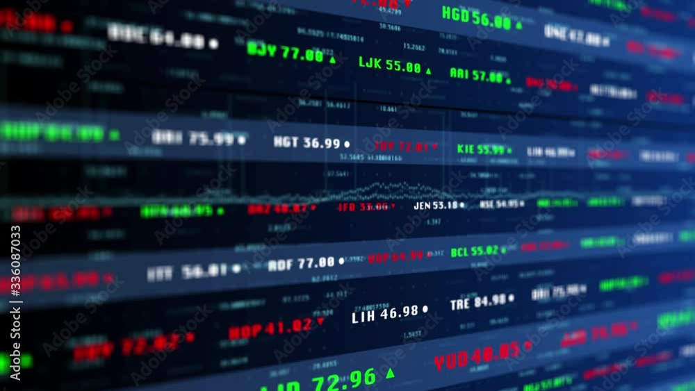 Poster stock digital market currency exchange business information data. marketing financial status busines