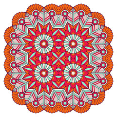 Vector colorful Mandala