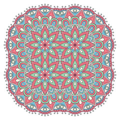 Vector colorful Mandala