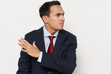 portrait of a handsome businessman