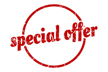 special offer sign. special offer round vintage grunge stamp. special offer