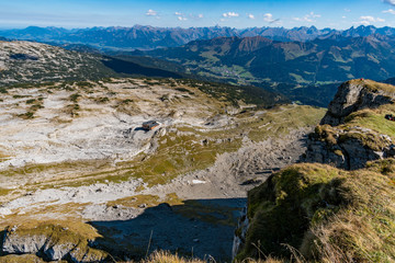 Hike on the Hohe Ifen in the Kleinwalsertal
