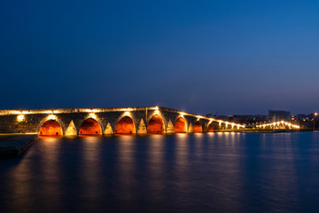 Night View of the Bridge