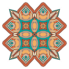 Vector colorful Mandala