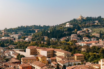 Naklejka premium Verona Italy architecture, sea and building