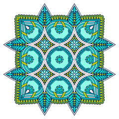 Vector colorful Mandala