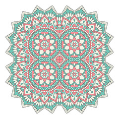 Vector colorful Mandala