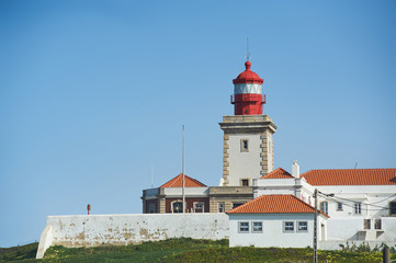 Fototapeta na wymiar Lighthouse on Cabo da Roca