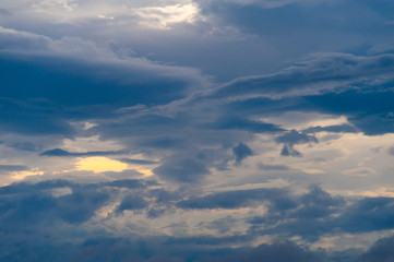 Obraz premium 壮大な空