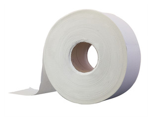 Roll of jumbo toilet paper - obrazy, fototapety, plakaty