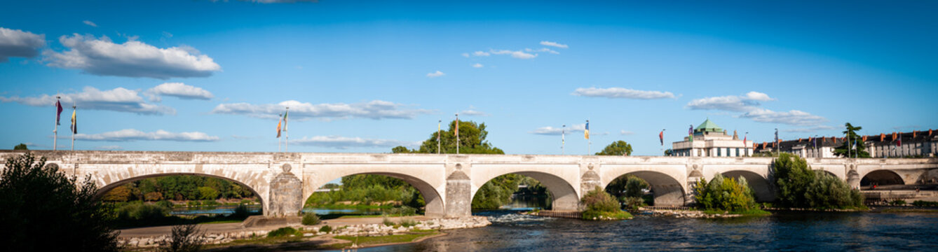 Wilson Stone Bridge, Tours, Touraine, France