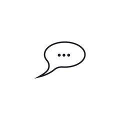 Speech bubble icon
