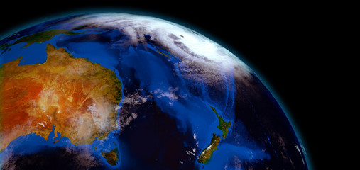 Tropical Cyclone Harold Hurricane 3D illustration. Elements of this image are furnished by NASA.