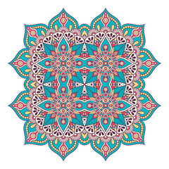 Vector colorful Mandala