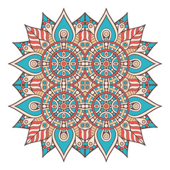 Vector colorful Mandala