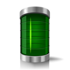 3d Cylinders step or progress ind