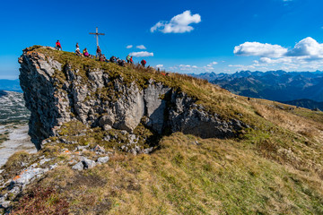 Hike on the Hohe Ifen in the Kleinwalsertal