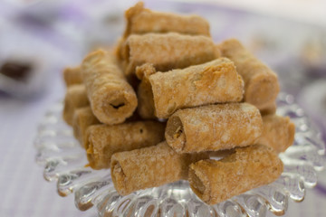 canudinhos de doce de leite